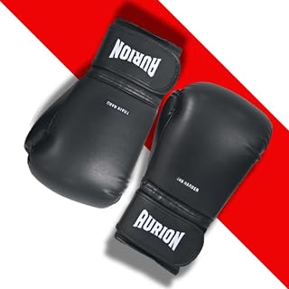 Pro Boxing Gloves 12oz Genuine Leather Sparring
