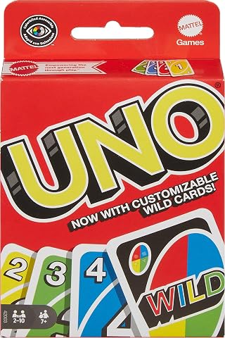 Uno Card Game Classic 112 Cards Family