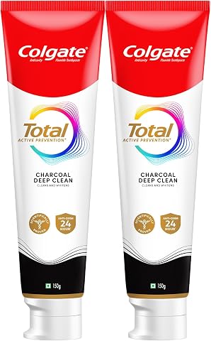 Colgate Total Charcoal Deep Clean Toothpaste 2 Pack