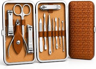 Premium Stainless Steel Nail Care Kit 10 Piece image 3