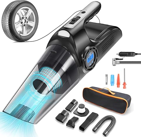 Car Vacuum Cleaner Wet Dry 120W Handheld