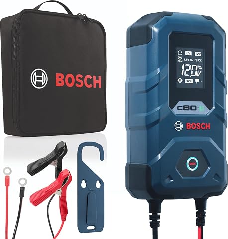 Bosch Car Battery Charger 6A Smart Automatic