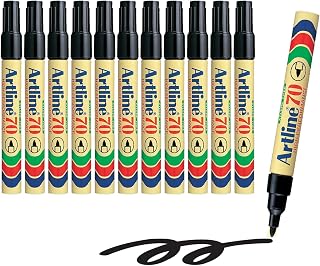 Artline EK-70 Permanent Marker Bullet Tip 12 Pack image 2