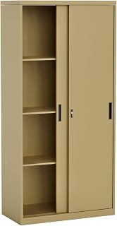 Godrej Interio Steel Almirah with Lock 3 Shelf image 2