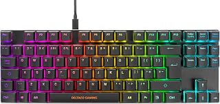 Mechanical Gaming Keyboard RGB TKL Brown Switch