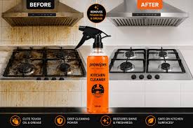 Kitchen Deep Clean Chimney Hob and Tiles Degreasing