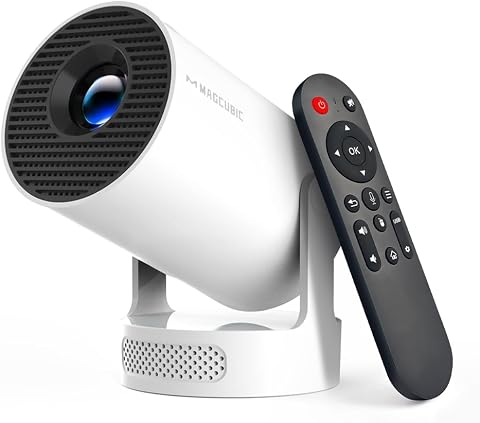 Mini Projector 4K Support Android TV WiFi 6