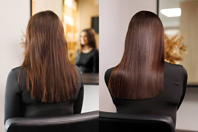 Hair Spa Keratin and Smoothening at Home