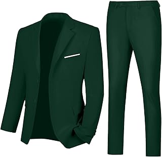 Men 2-Piece Slim Fit Formal Blazer Set image 3