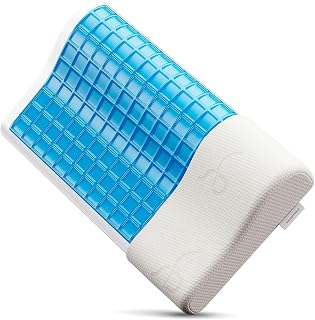 Cooling Gel Memory Foam Cervical Pillow