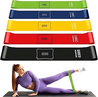 Fabric Resistance Bands Set of 5 Booty Bands